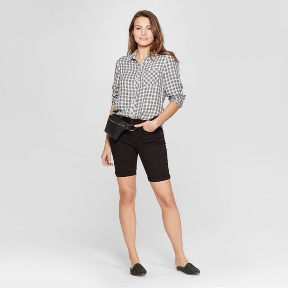 Universal Threads black Bermuda shorts size 20W - Picture 3 of 11